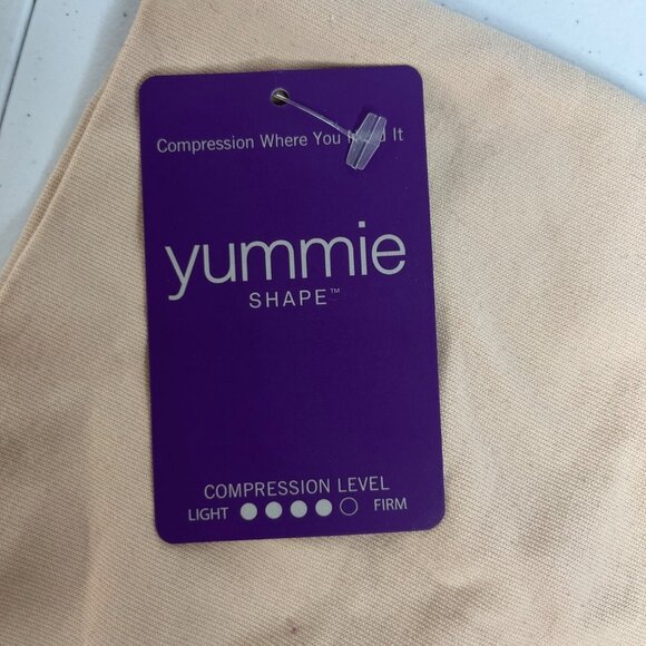 Yummie Shape High Waist Shaping Shorts Shaper Small/Medium Tan New Compression - Picture 7 of 10